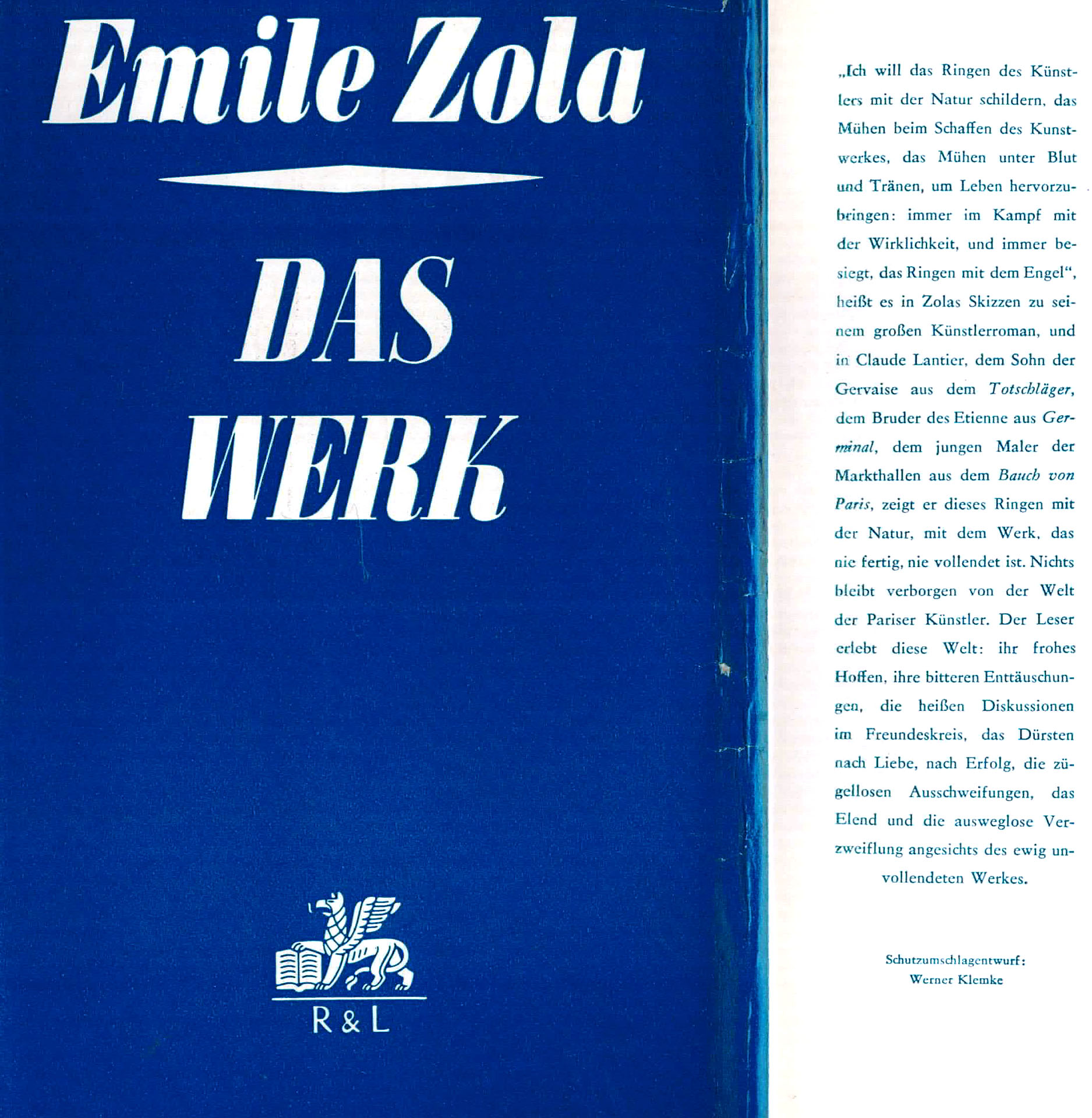 Das Werk - Zola, Emile